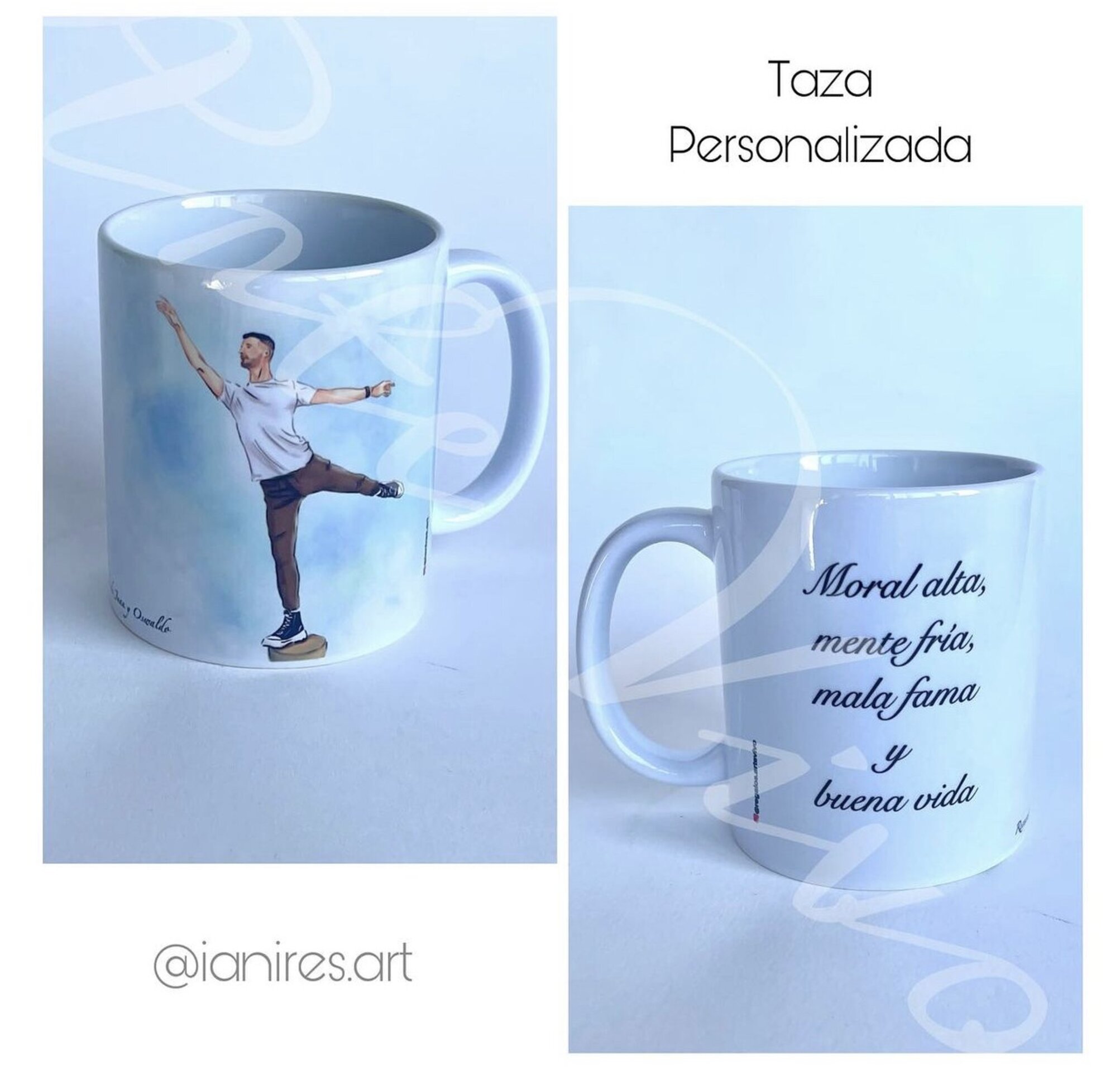 Taza con Ilustración Digital Personalizada - 4