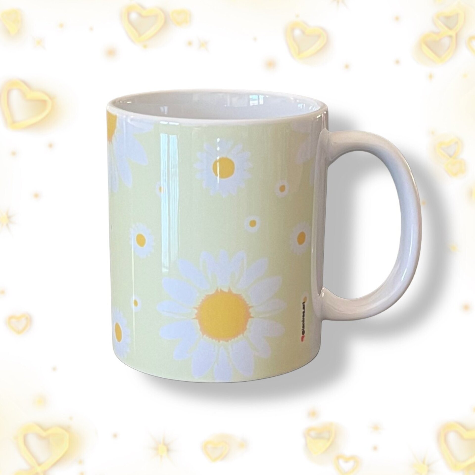 Taza Floral Amarilla - Margaritas Suaves - 2