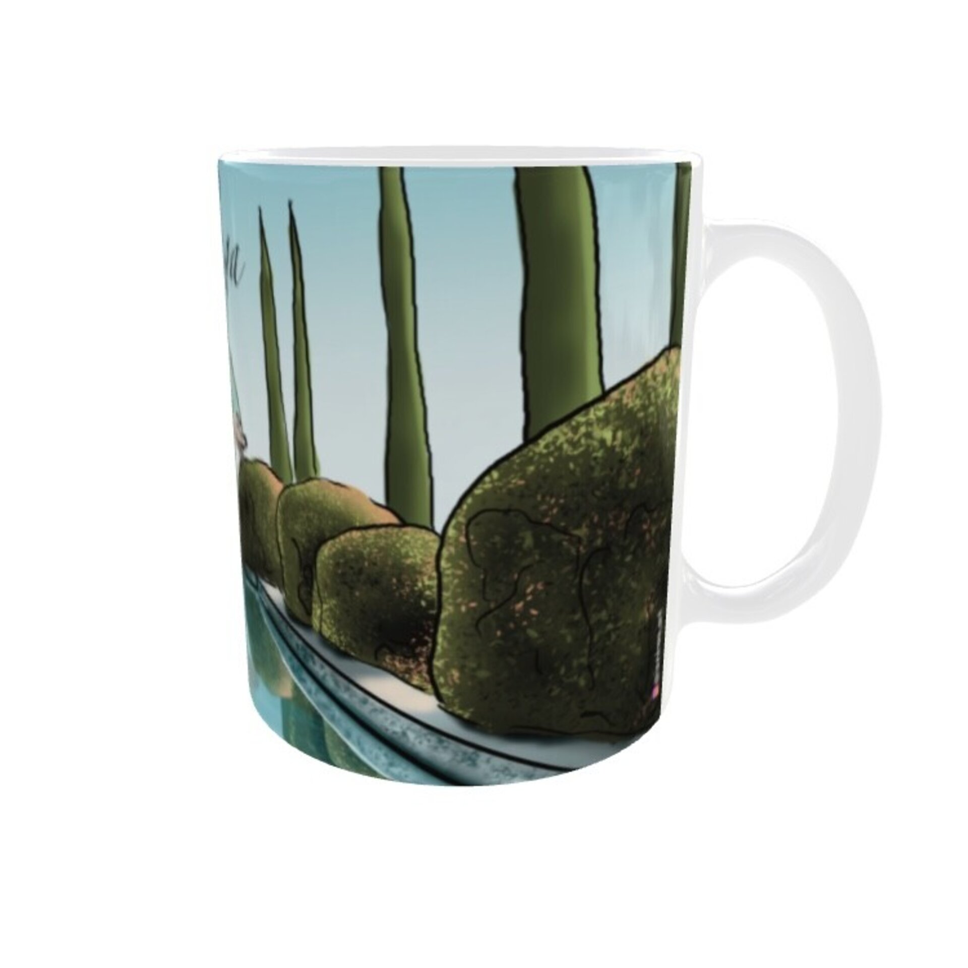 Taza Jardín Botánico - 3