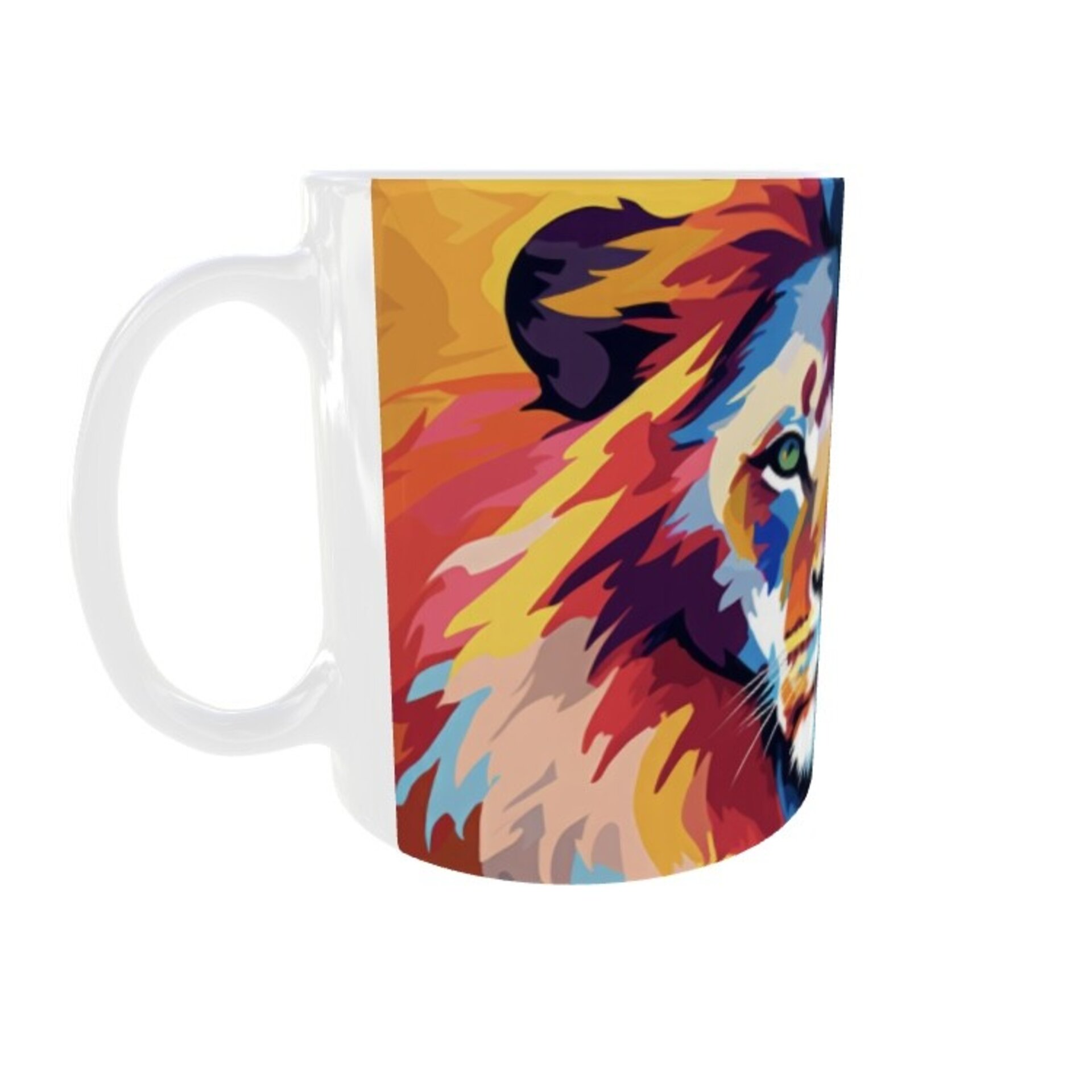 Taza Leones Coloridos - 2