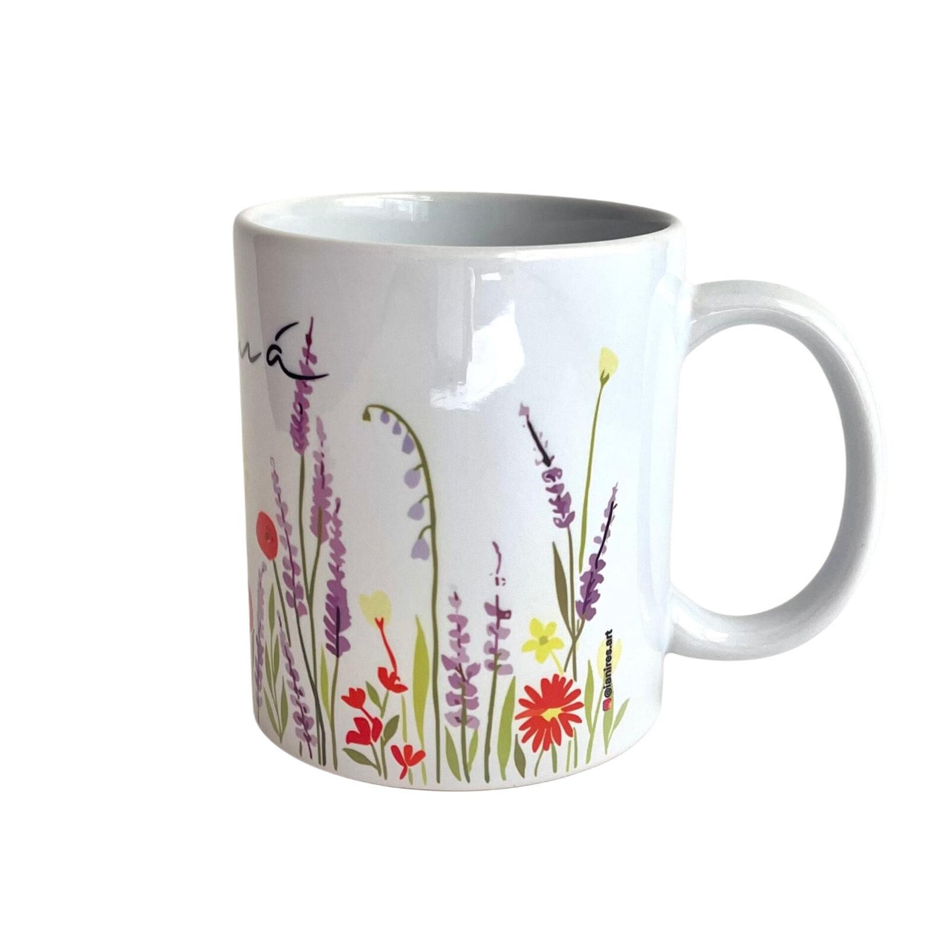 Taza Flores para Mamá - 3