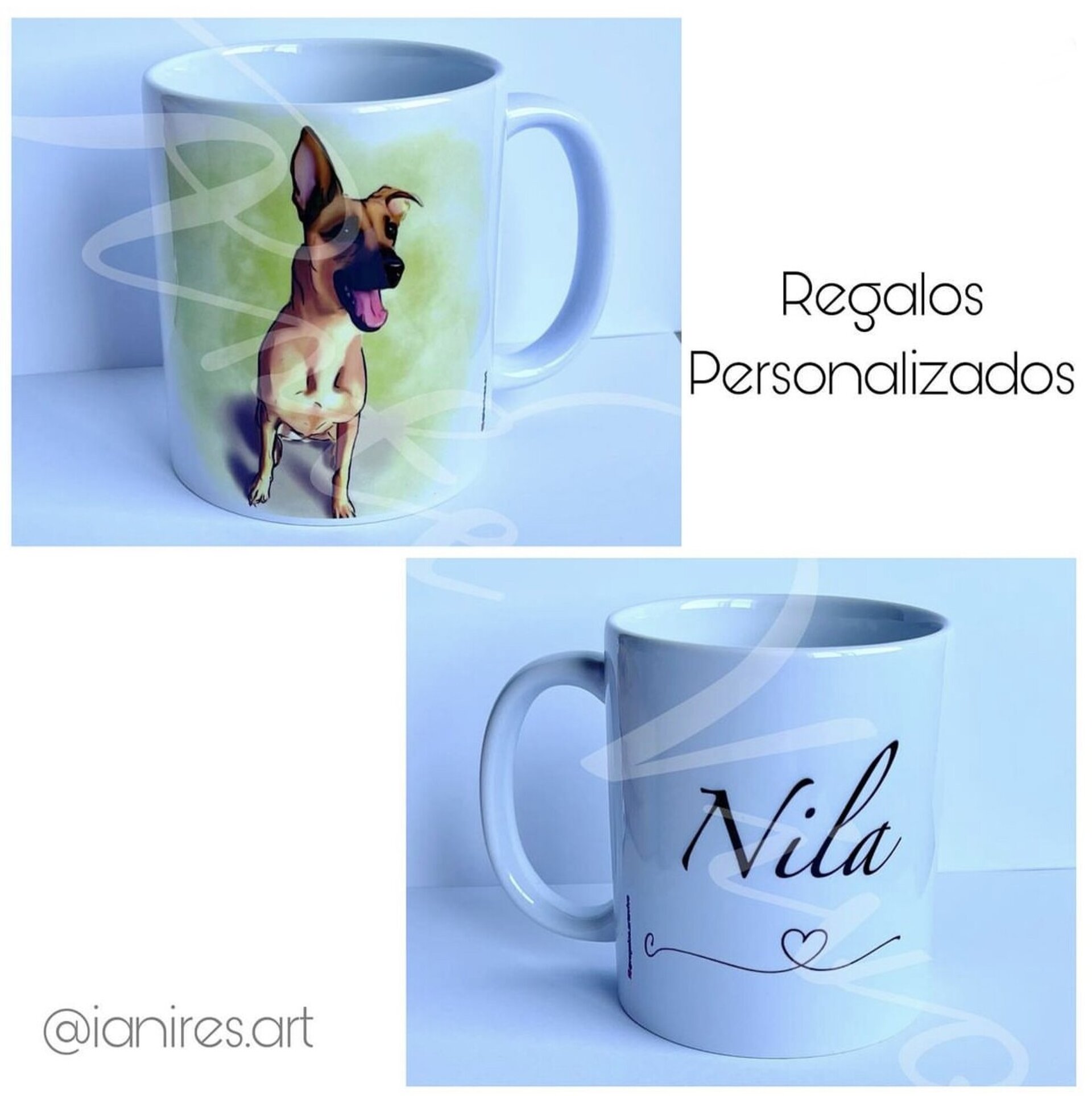 Taza con Ilustración Digital Personalizada - 5