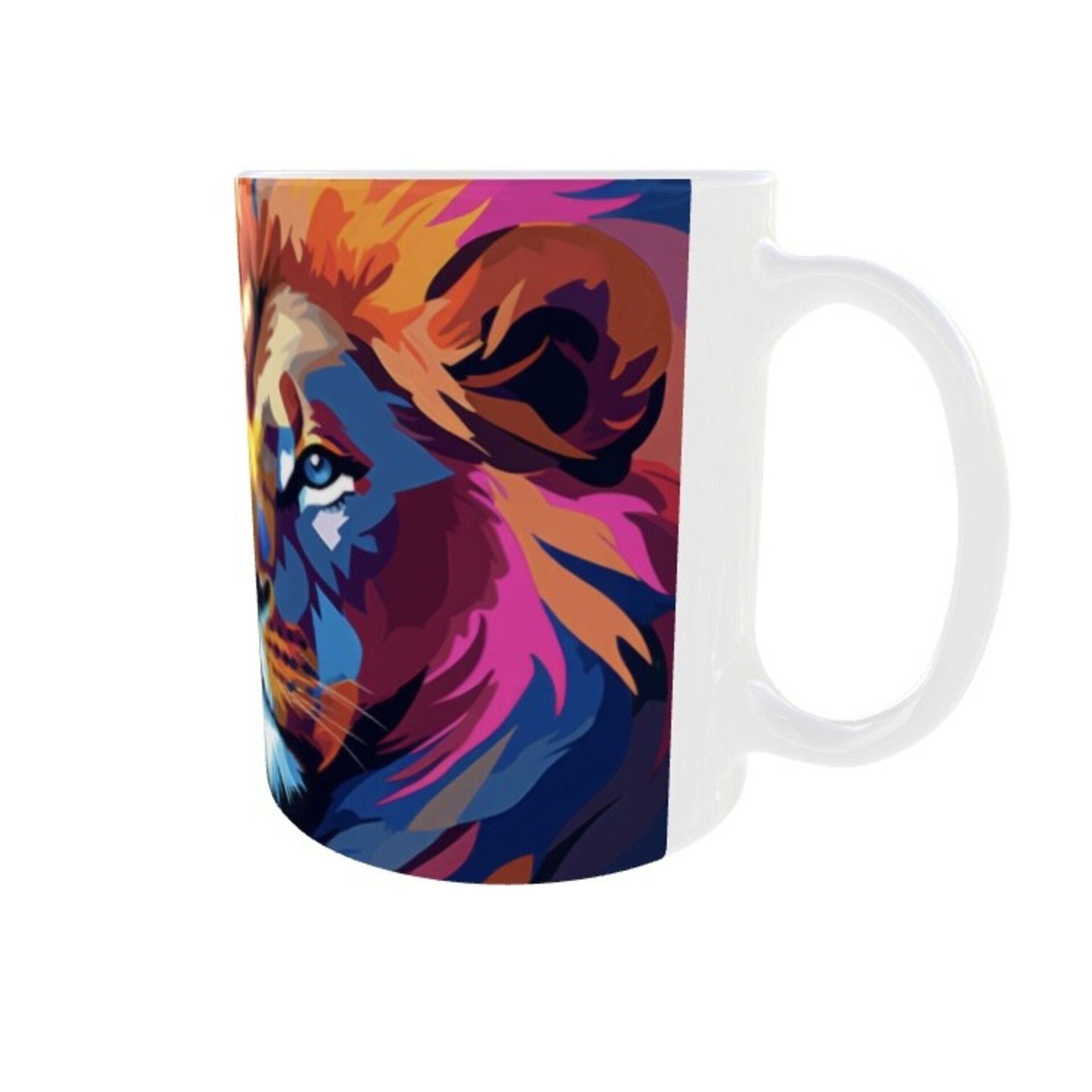 Taza Leones Coloridos - 3