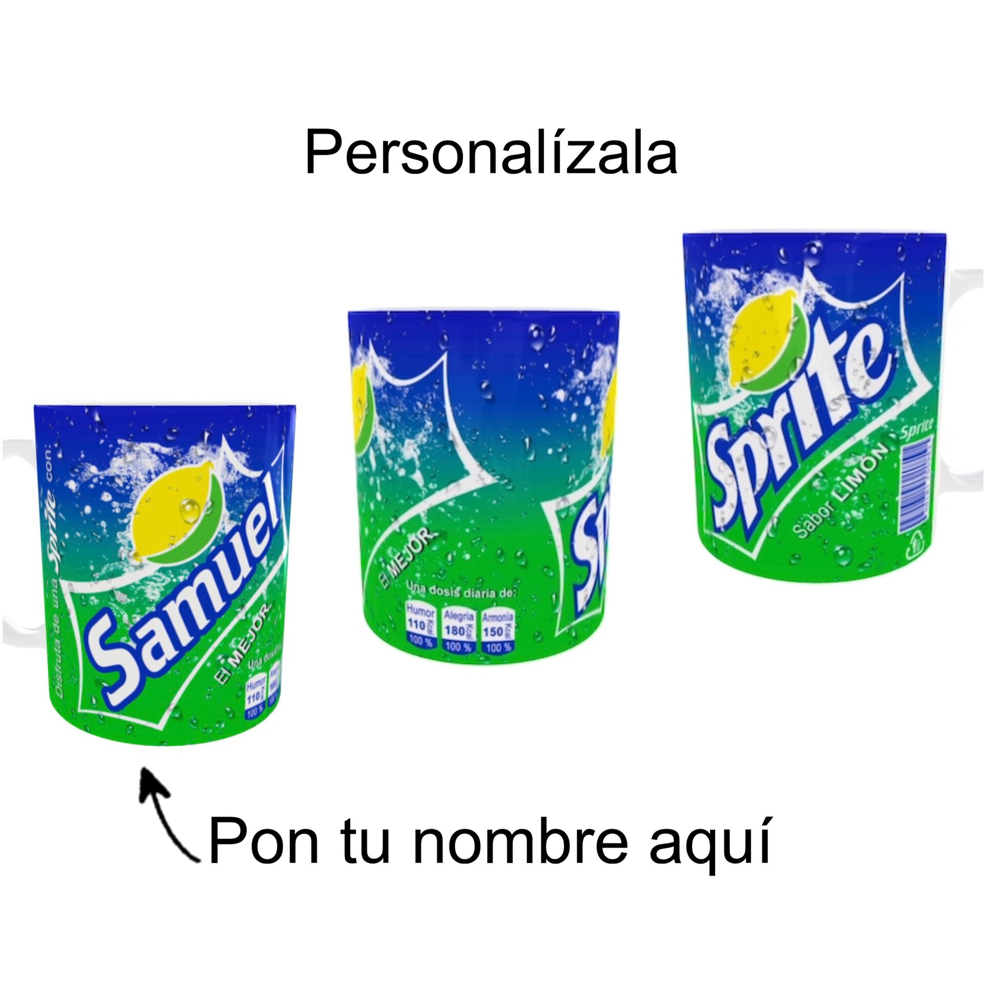 Taza Sprite Personalizable - 4