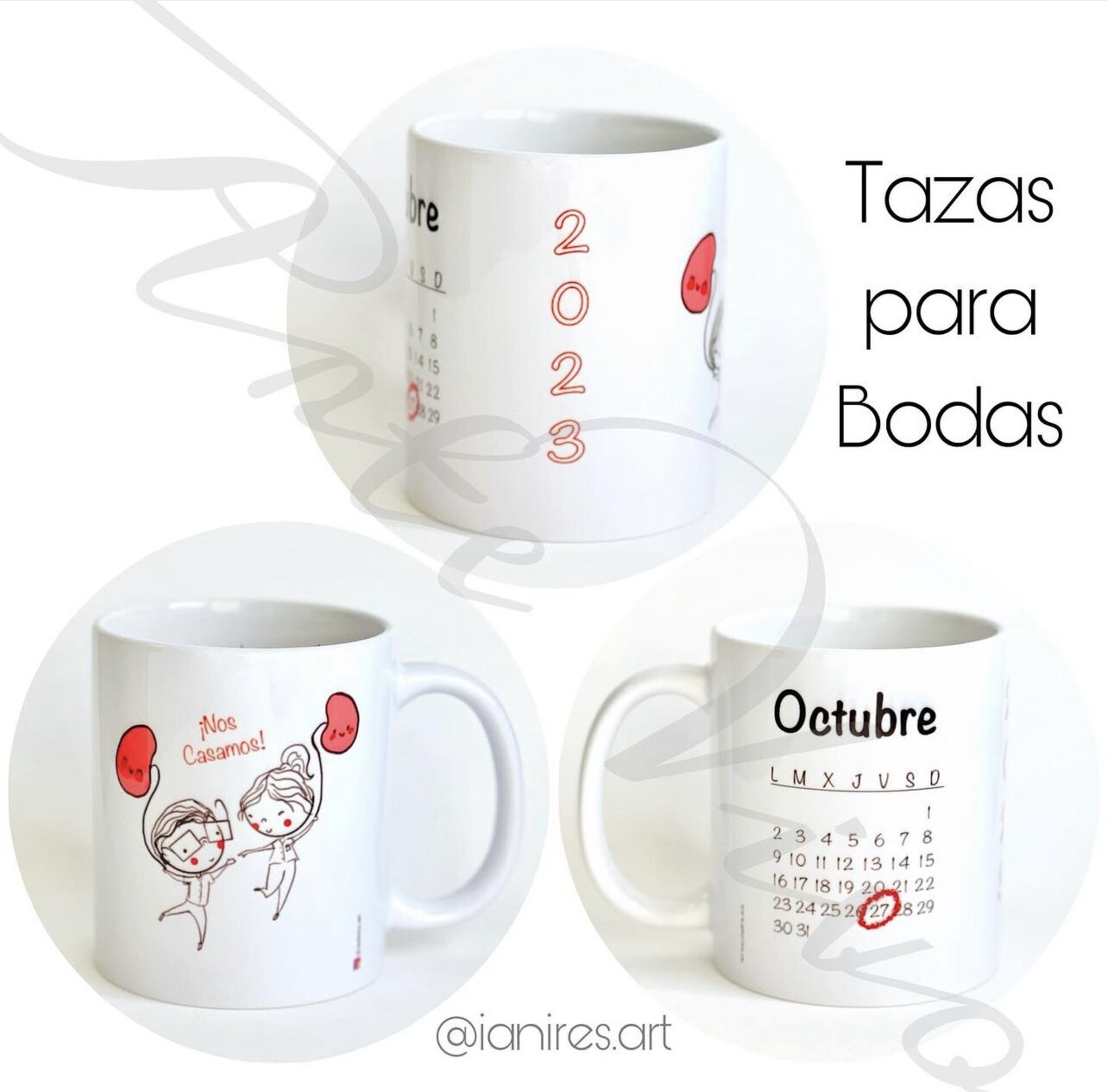 Taza con Ilustración Digital Personalizada - 6