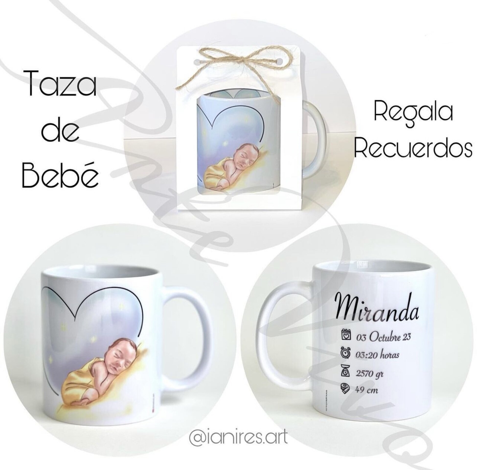 Taza con Ilustración Digital Personalizada - 7
